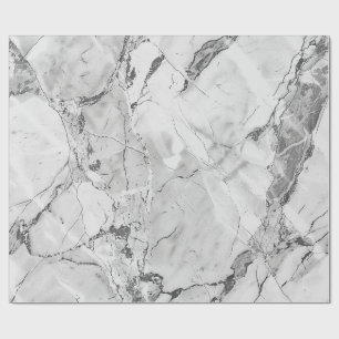 Grått Slate Whisper Stream Marble Struktur Wrappin Presentpapper