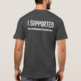 Grått Slobberydog707 on back T-Shirt