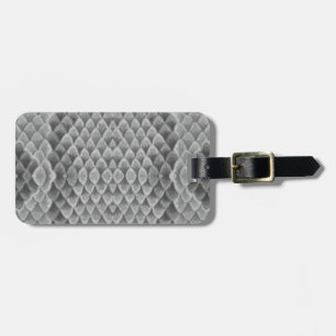 Grått Snakeskin Bagagebricka
