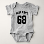 Grått Sports Jersey-eget namn T Shirt<br><div class="desc">Fotbollsskor Personlig jersey namn och nummer</div>