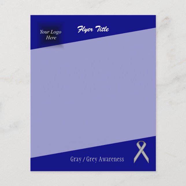 Grått Standard Ribbon av Kenneth Yoncich Flygblad (Framsidan)