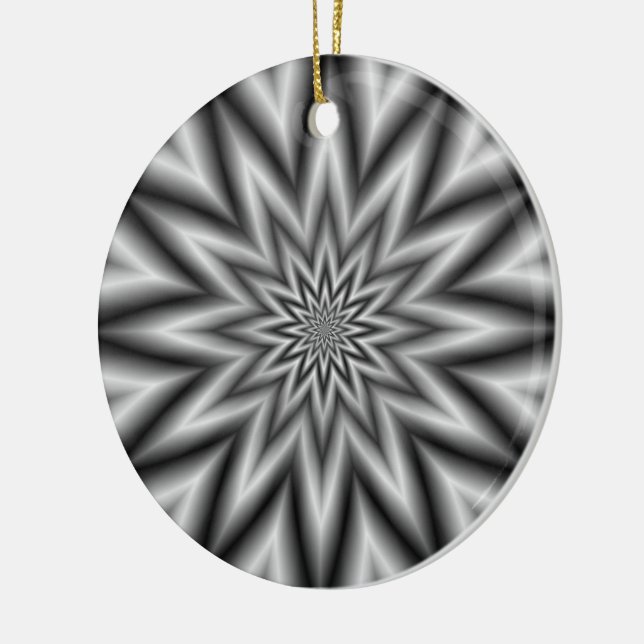 Grått Star Ornament (Vänster)