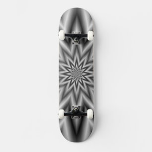 Grått Star Skateboard