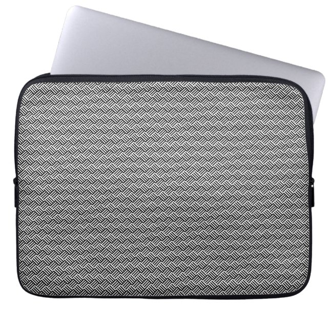 Grått stil laptop fodral (Framsidan)