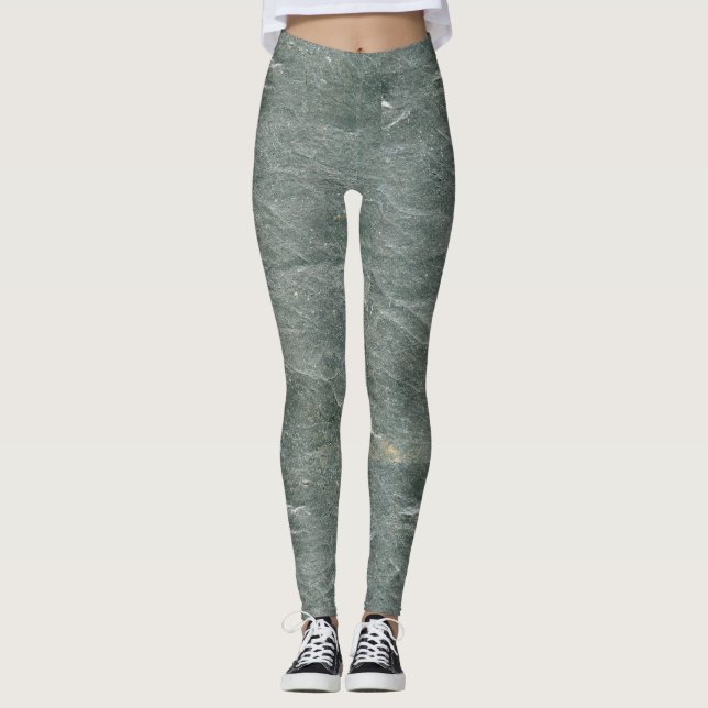 Grått Stone Leggings (Framsida)