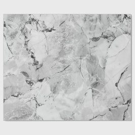 Grått ’Stone Mosaic Cascade’ Marble Struktur Wrapp Presentpapper