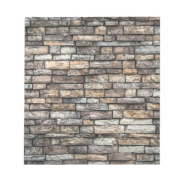 Grått Stone Wall Anteckningsblock