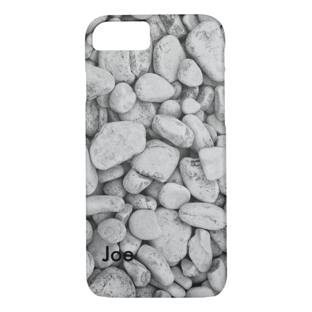 Grått Stones iPhone 7 Fodral Case-Mate iPhone Skal (Baksida)