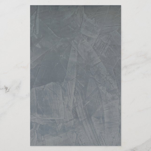 Grått Suede Brevpapper (Framsida)