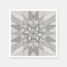 Grått svartvit mosaiktriangel (Mönster)