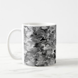 Grått Swirl 11oz Mugg