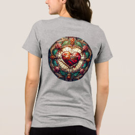 Grått T-Shirt för kvinnor