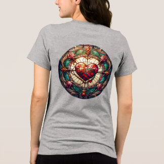 Grått T-Shirt för kvinnor