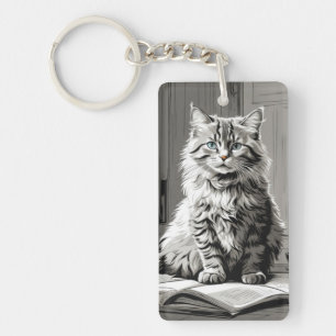 Grått Tabby katt