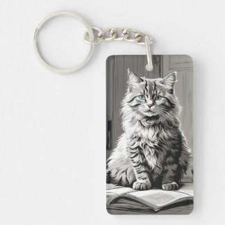 Grått Tabby katt