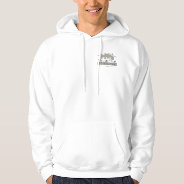 Grått Tak Hoodie (Framsida)