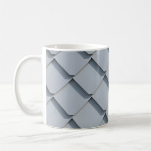 Grått tak shingles kaffemugg