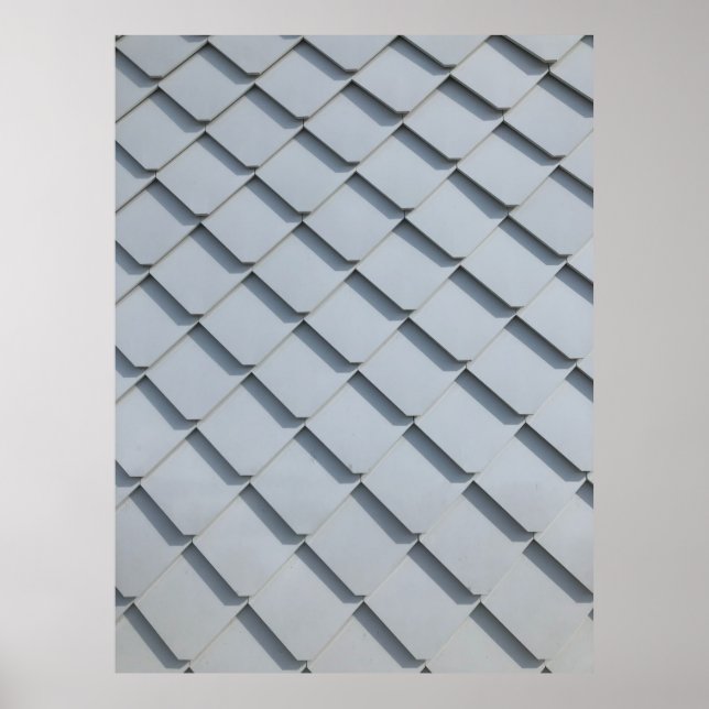 Grått tak shingles poster (Framsidan)