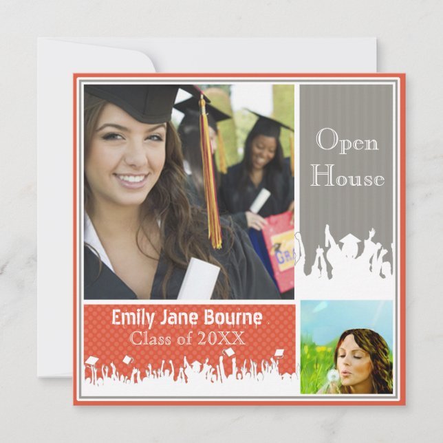 Grått Tangerine Tango Senior Bild, klass 2012 Meddelande (Framsida)