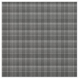 Grått Tartan Rustic Mönster Tyg