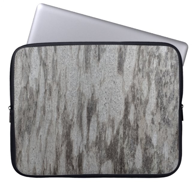Grått textilier laptop fodral (Framsidan)