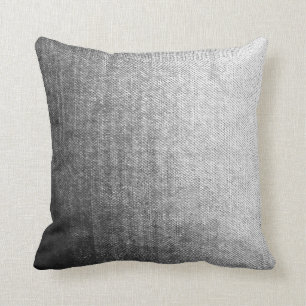 Grått texturerade Ombre kudder Kudde