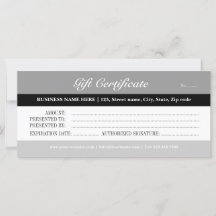 Grått Tones Gift-certifikat