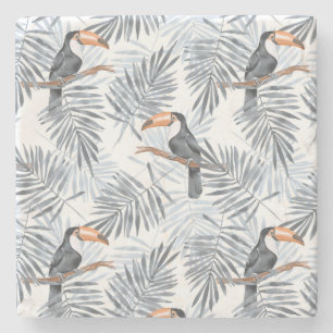 Grått Toucan Stenunderlägg