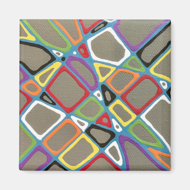 Grått Township Magnet (Framsidan)