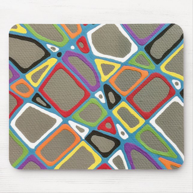Grått Township Mousepad Musmatta (Framsidan)