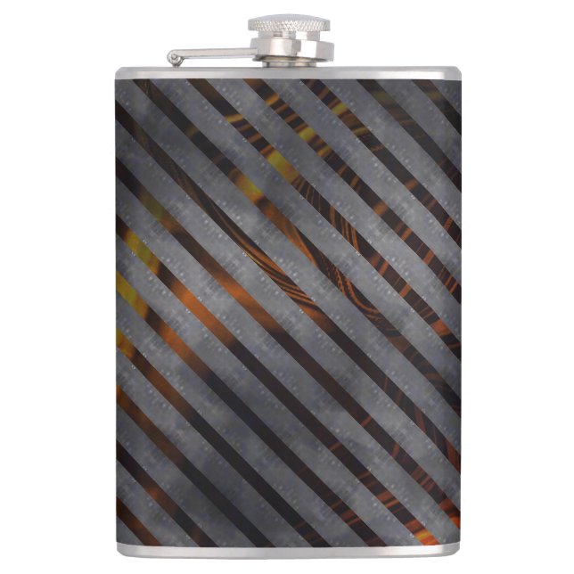 Grått tvärvriden rand, kolhaltig rosett band, guld fickplunta (Framsidan)