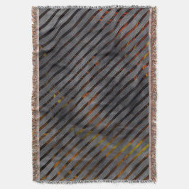 Grått tvärvriden rand, kolhaltig rosett band, guld filt