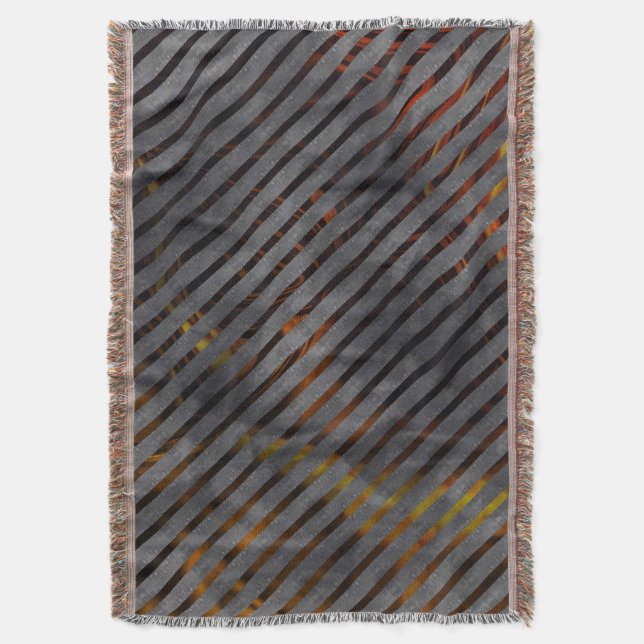 Grått tvärvriden rand, kolhaltig rosett band, guld filt (Framsidan Vertikal)