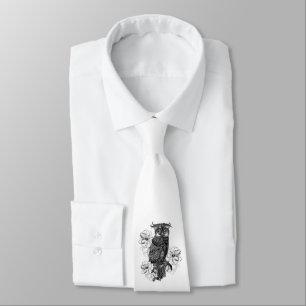Grått Uggla White Orchids Slips