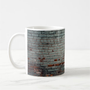 Grått väggfärg kaffemugg
