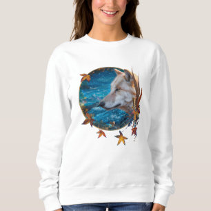 Grått Varg "DEN UNDERBARA FRÅGAN" T Shirt