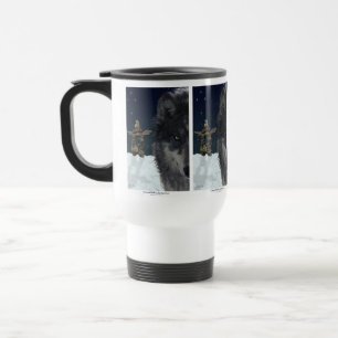 Grått Varg & Inukshuk Drinking Mugg