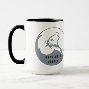 Grått-Varg Kaffe 15oz Mugg