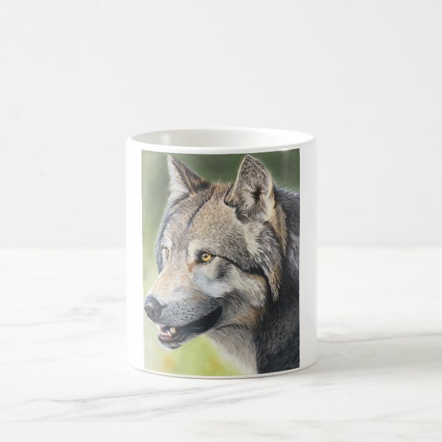 Grått-Varg Kaffemugg (Center)