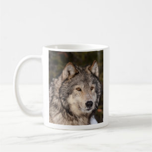 Grått Varg Kaffemugg