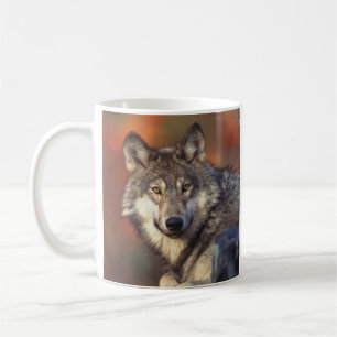 Grått Varg Mugg