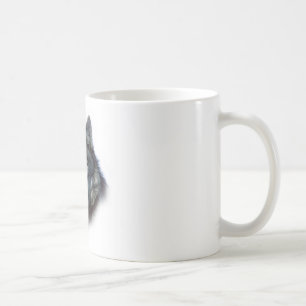 Grått Varg Öga Kaffemugg
