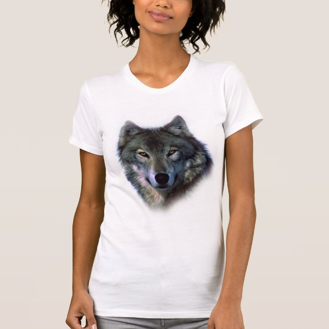 Grått Varg Öga Tee (Framsida)