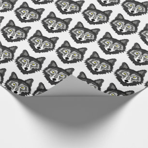 Grått Varg Presentpapper