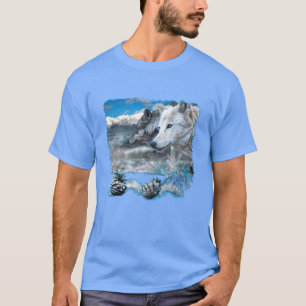 Grått Varg ’SENTINEL VARGARS’ T Shirt