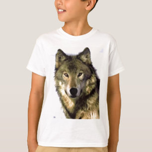 Grått Varg T Shirt