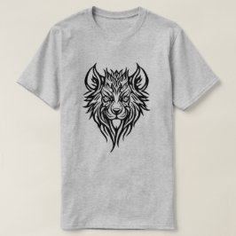 Grått Varg T Shirt