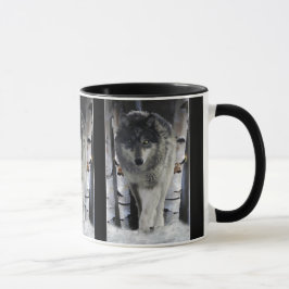GRÅTT VARG Wildlife Gift Mugg