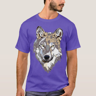 Grått Varg Wolves Pack Varg Älskare Gift T Shirt