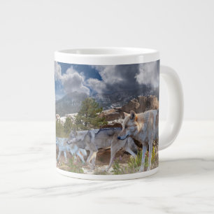 Grått Vargars ’A Family Journey’ Jumbo Mugg